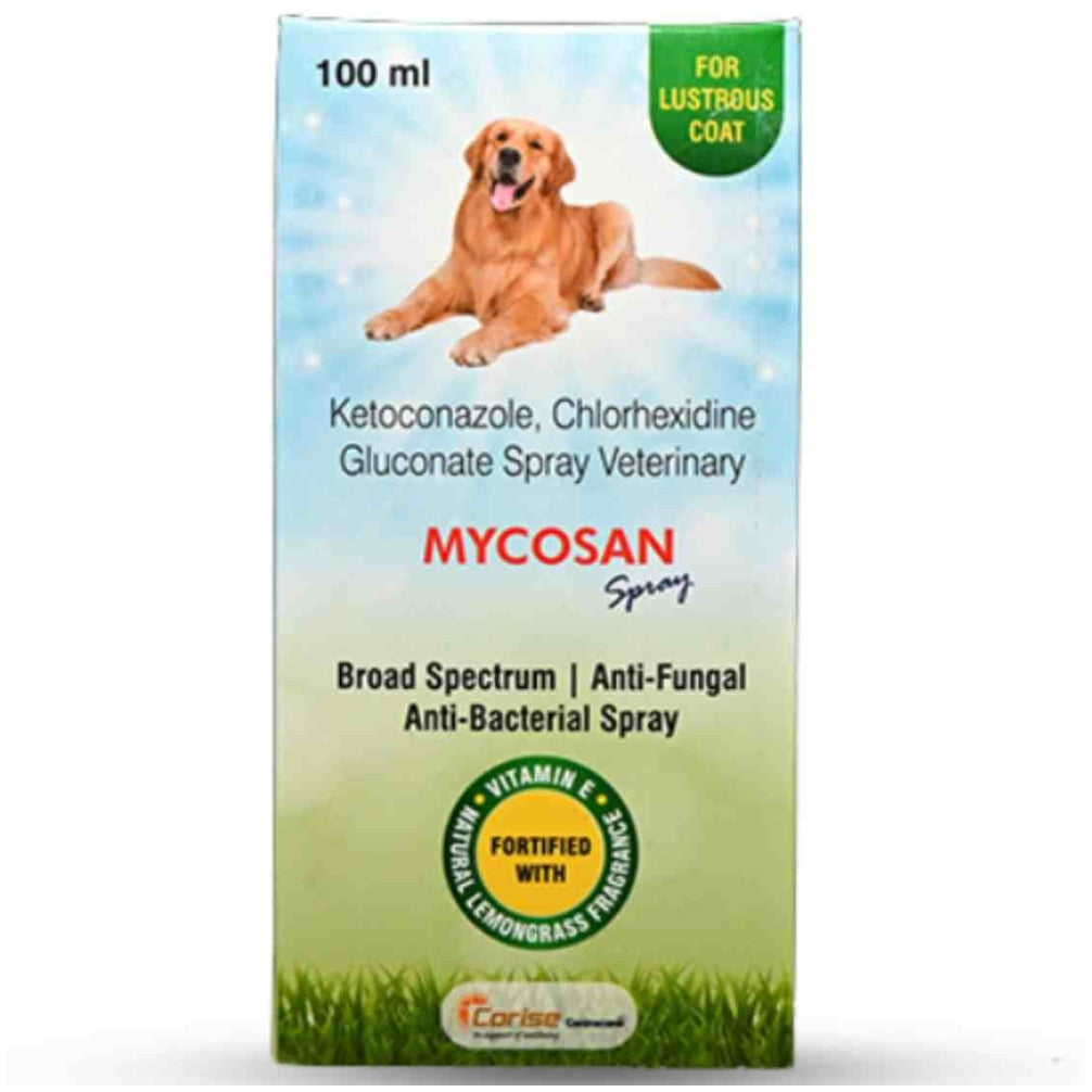 Corise Mycosan Spray 100ml for Dogs and Cats