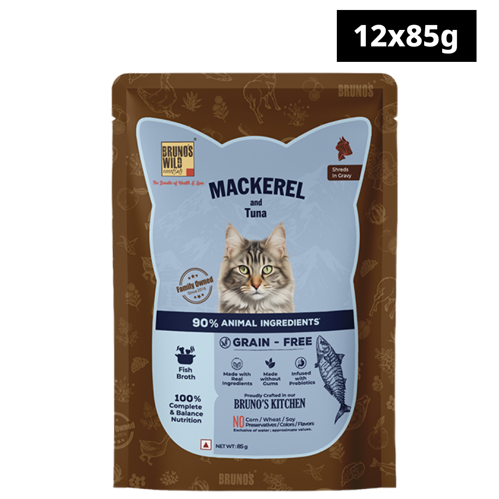 Bruno's Wild Essentials Mackerel & Tuna Cat Wet Food image 9