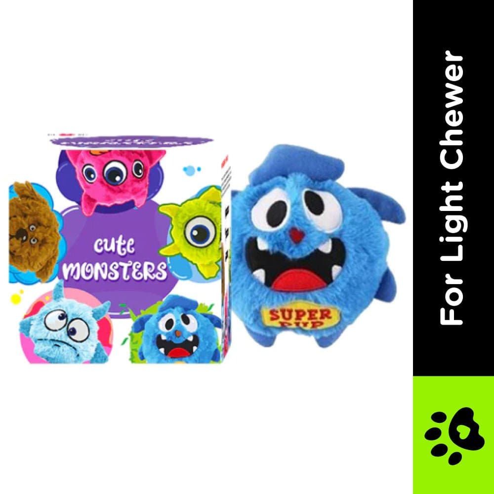 Pawsindia Trembling Monster Toy for Dogs (Navy Blue) image 2