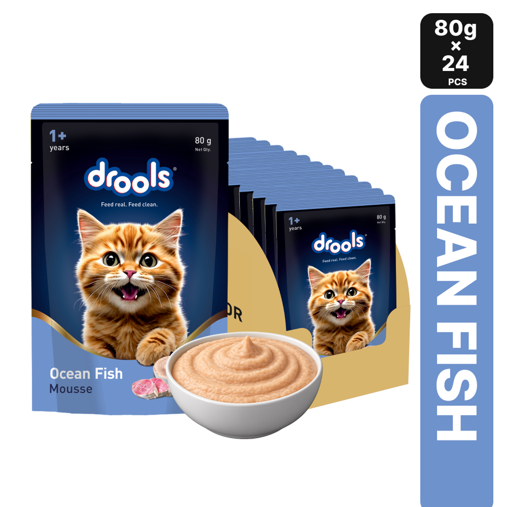 Drools Ocean Fish Mousse Adult Cat Wet Food (Limited Stocks)
