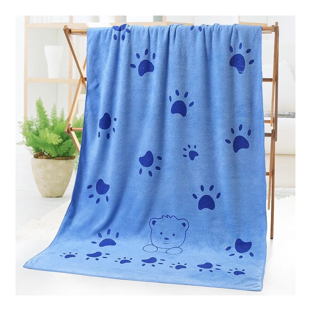 KUTKUT Looluuloo Microfiber Drying Towels for Dogs (Blue) image 6