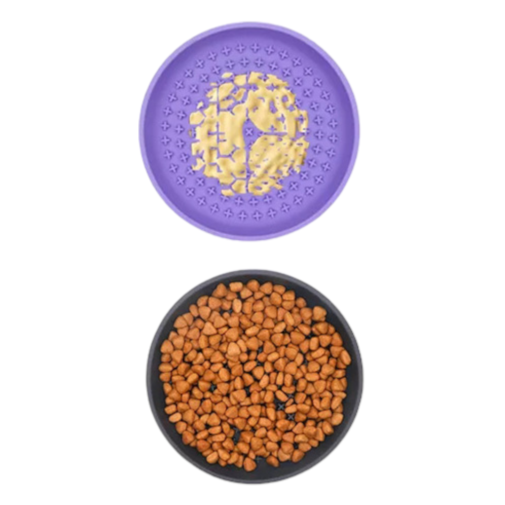 Talking Dog Club Lickables Licking Bowls for Dogs and Cats (Blue) image 6