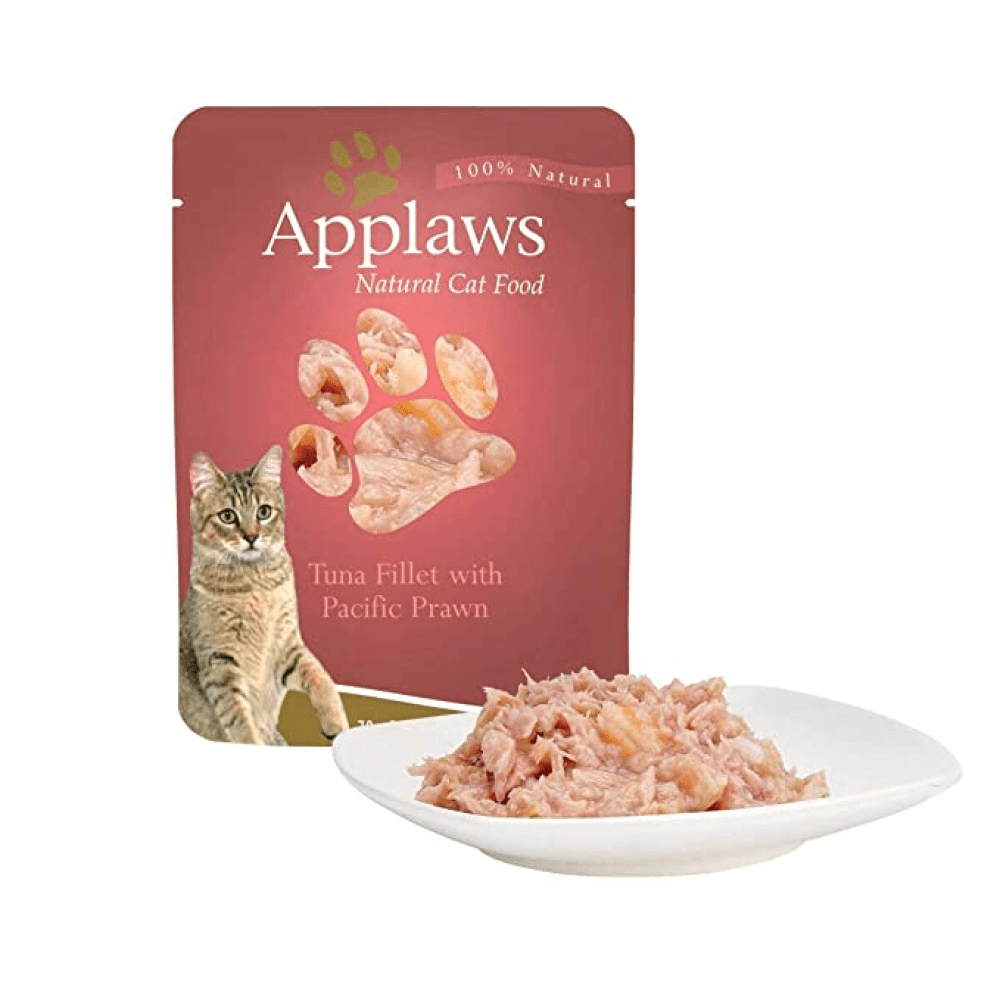 Applaws Tuna Fillet with Pacific Prawns Cat Pouch Wet Food image 2