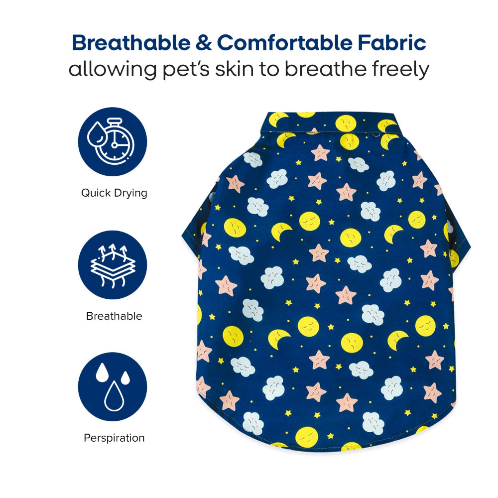 15buttons Moon & Stars Shirt for Dogs image 4