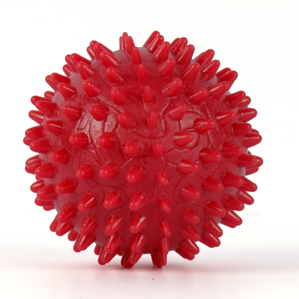 Drools Non Toxic Rubber Stud Spike Hard Ball Chew Teething Toy for Puppies and Dogs | For Aggressive Chewers image 3