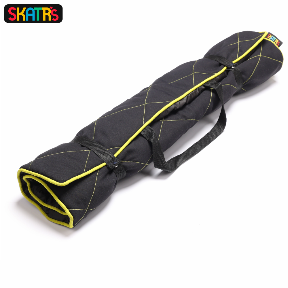 Skatrs Foldable Quilted Mat for Dogs and Cats (Black) image 5