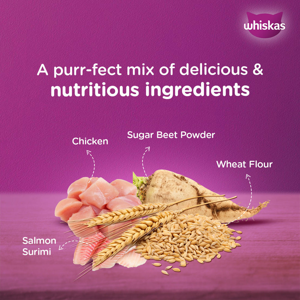 Whiskas Chicken with Salmon in Jelly Kitten (2-12 Months) Cat Wet Food image 3