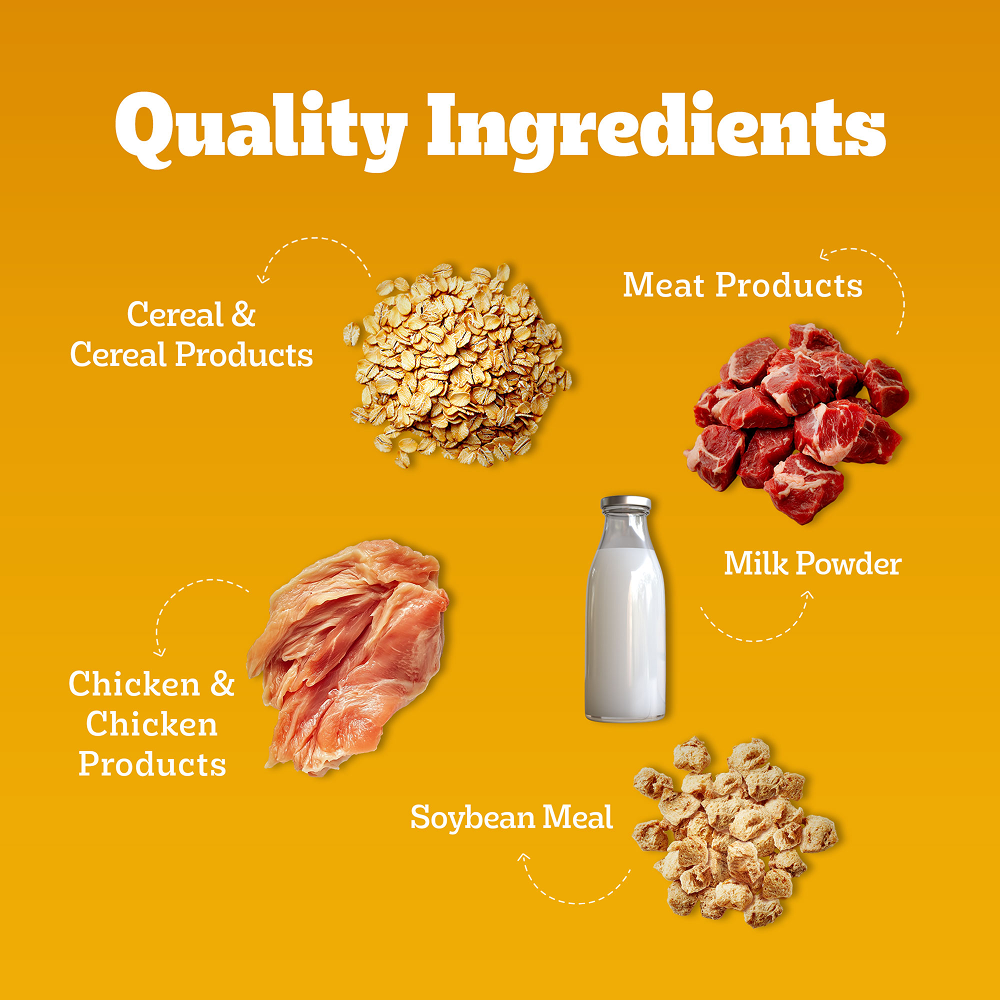 Pedigree Meat & Milk Puppy Dry Food image 2