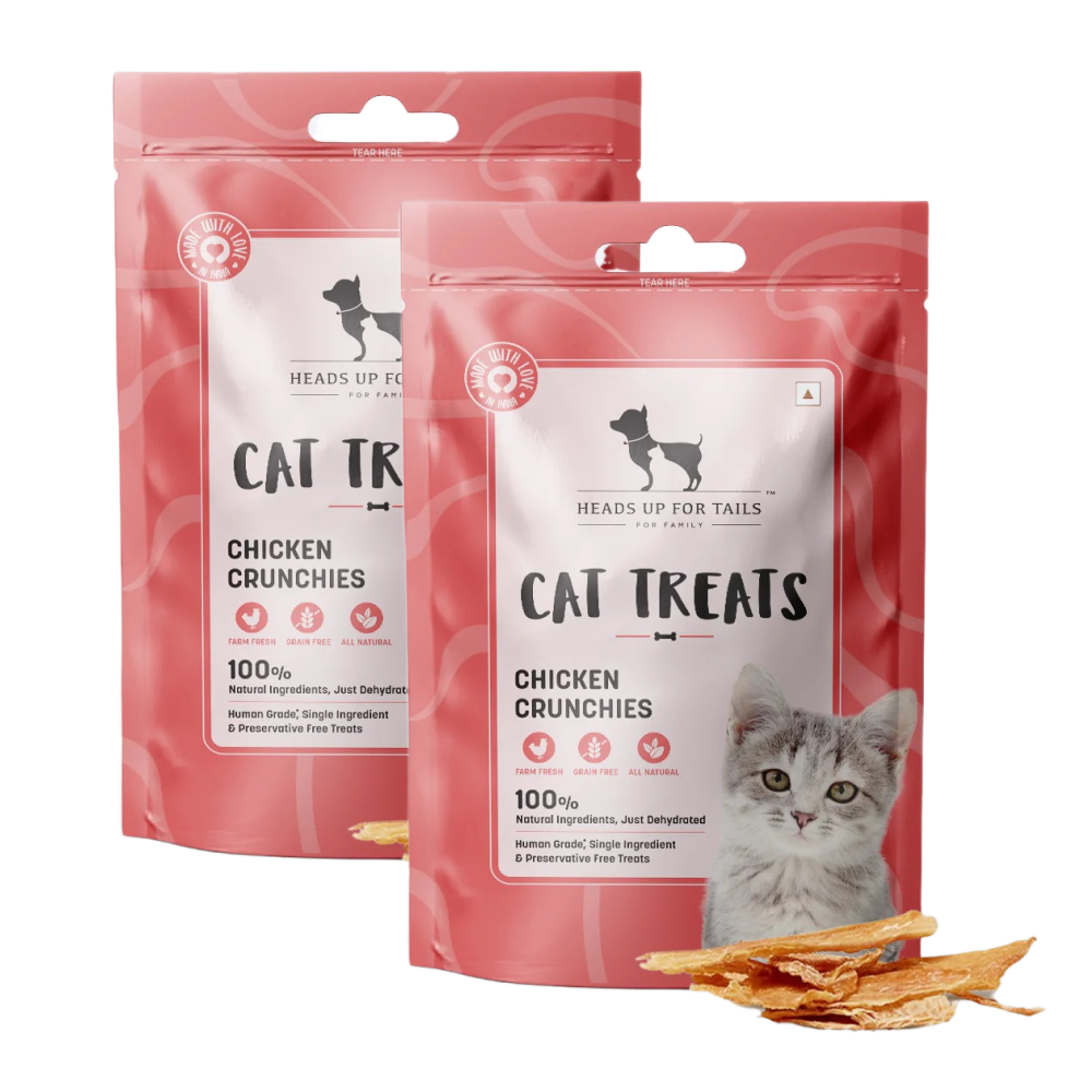HUFT Dehydrated Chicken Crunchies Cat Treats image 4