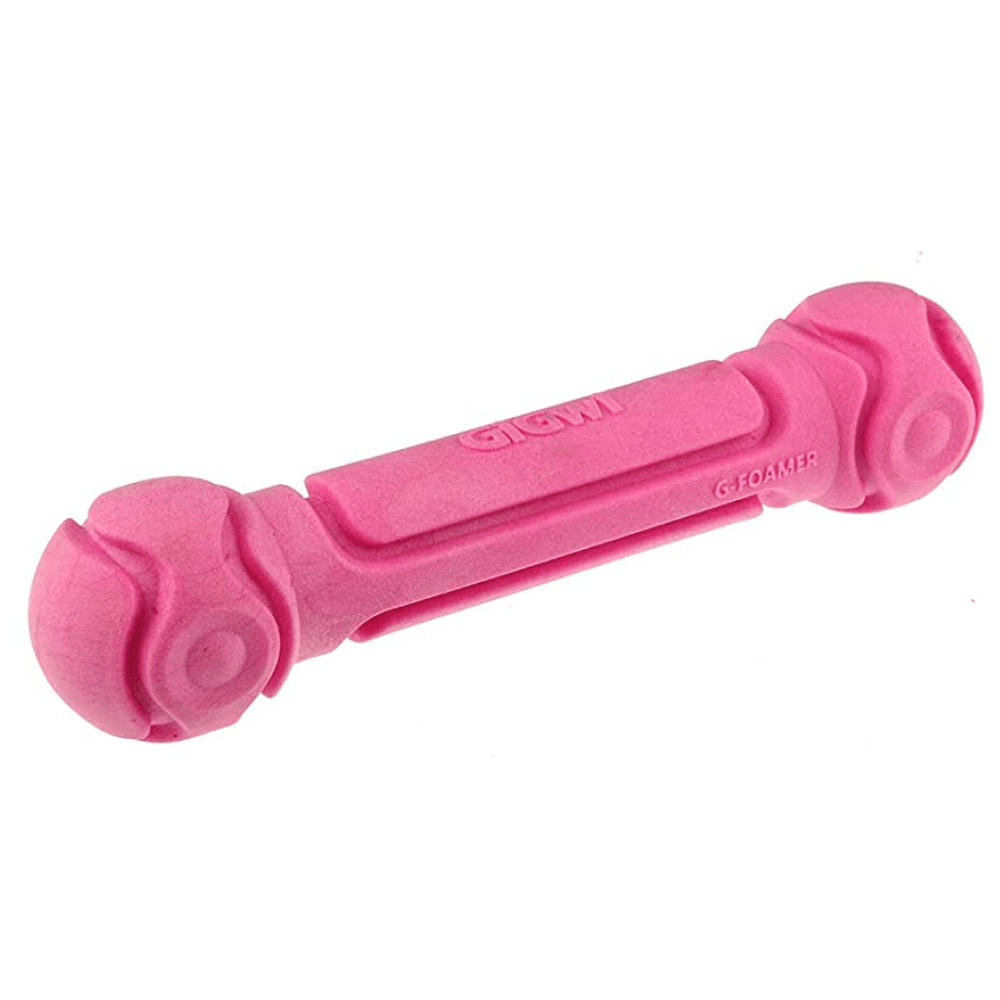 GiGwi G Foamer Dumbbell Toy for Dogs (Rose) image 3