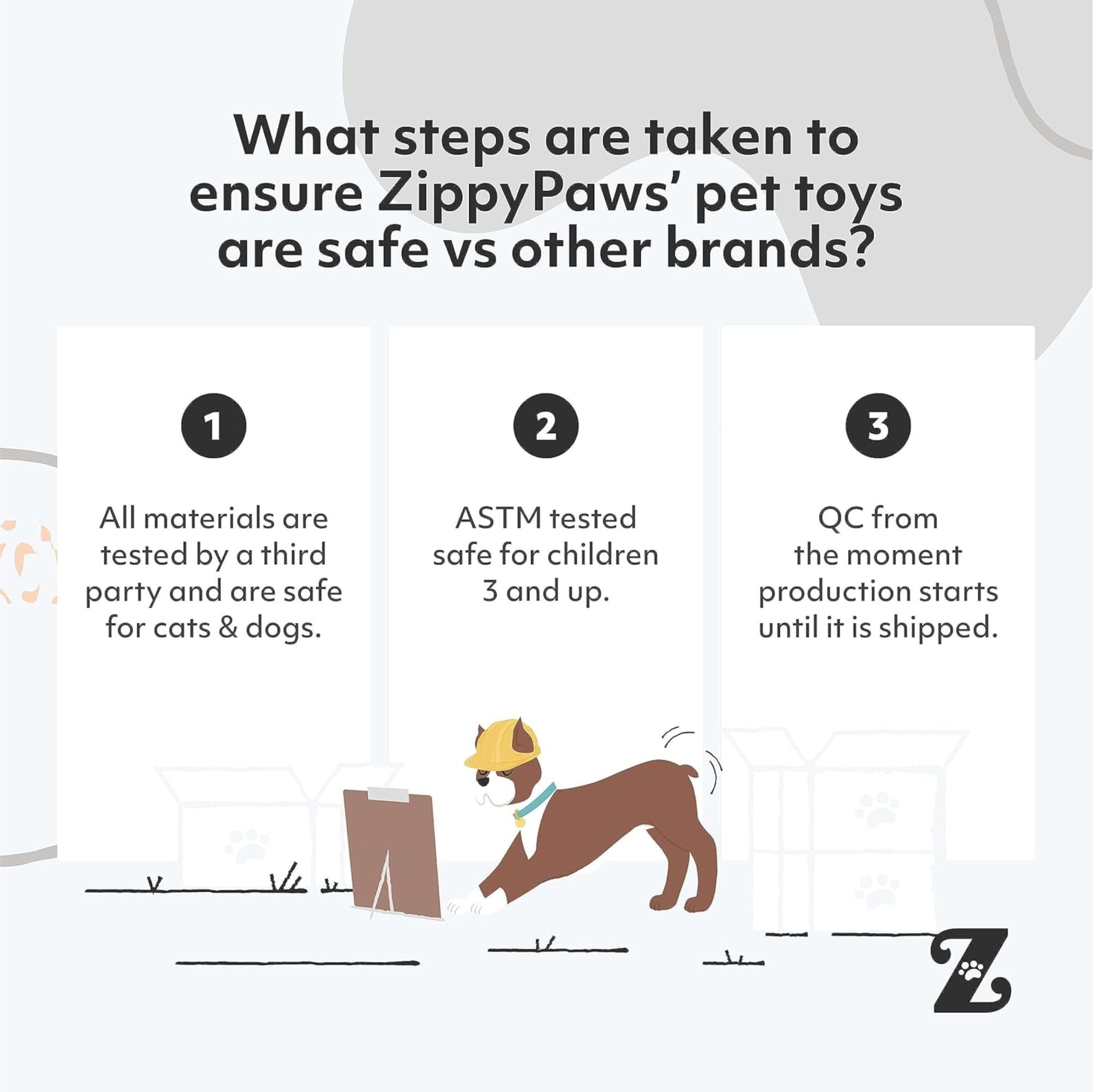 Zippy Paws Banana Jigglerz Plush Toy for Dogs image 6