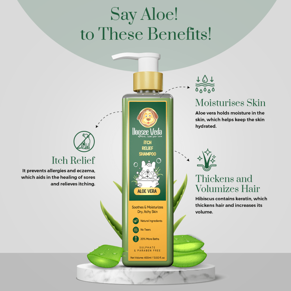 Dogsee Veda ITCH RELIEF Aloe Vera Shampoo for Dogs (200ml) image 5