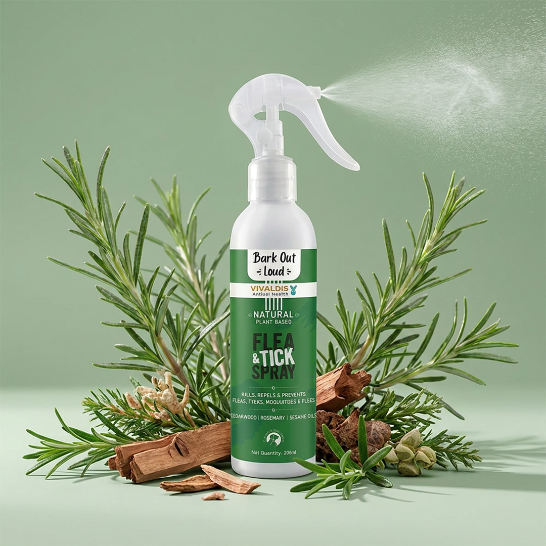 Bark Out Loud Natural Flea & Tick Spray for Dogs and Cats image 2