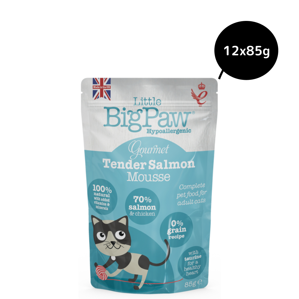 Little Big Paw Atlantic Salmon Mousse Cat Wet Food image 7