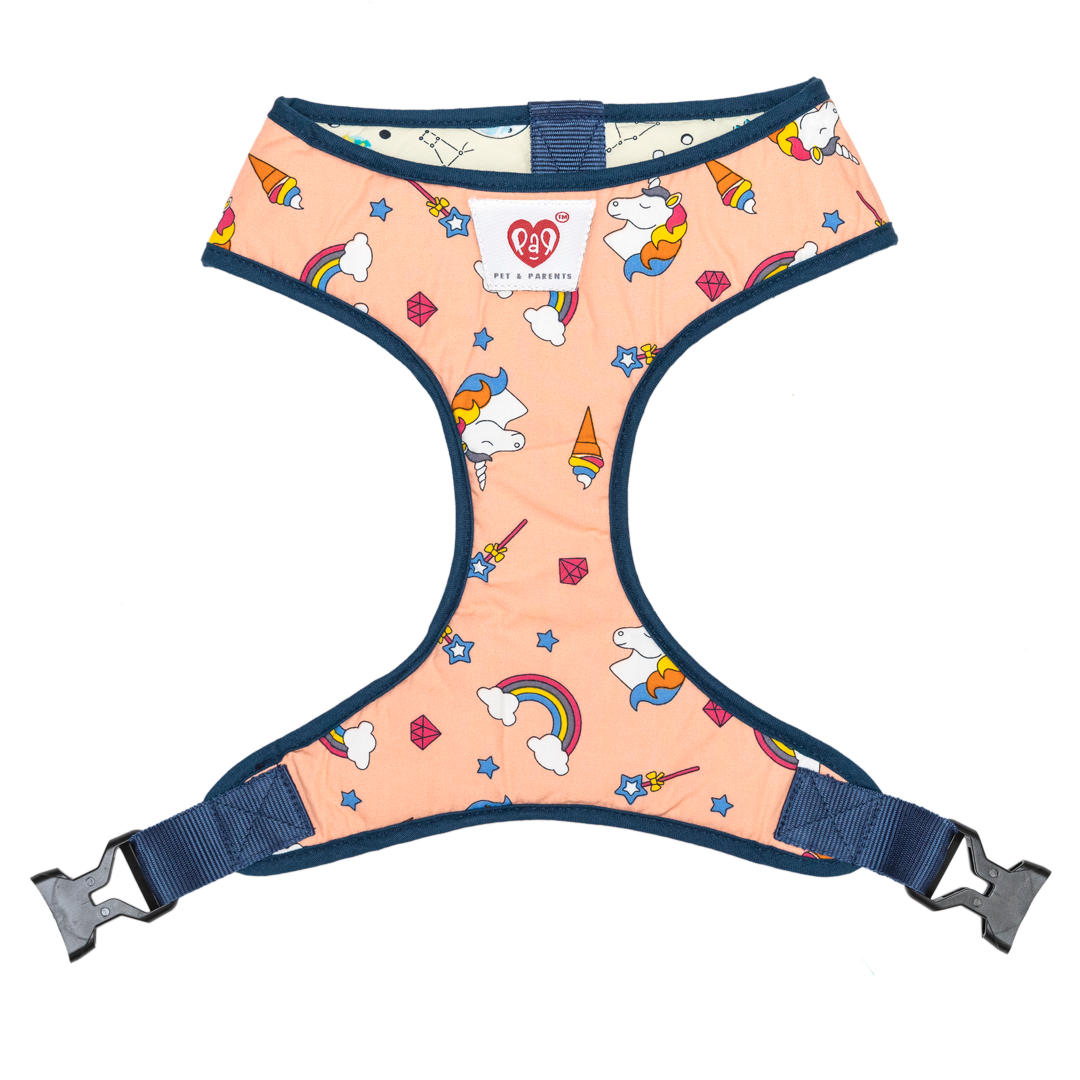 Pet And Parents Galaxy Wonderland Reversible Harness for Dogs image 2
