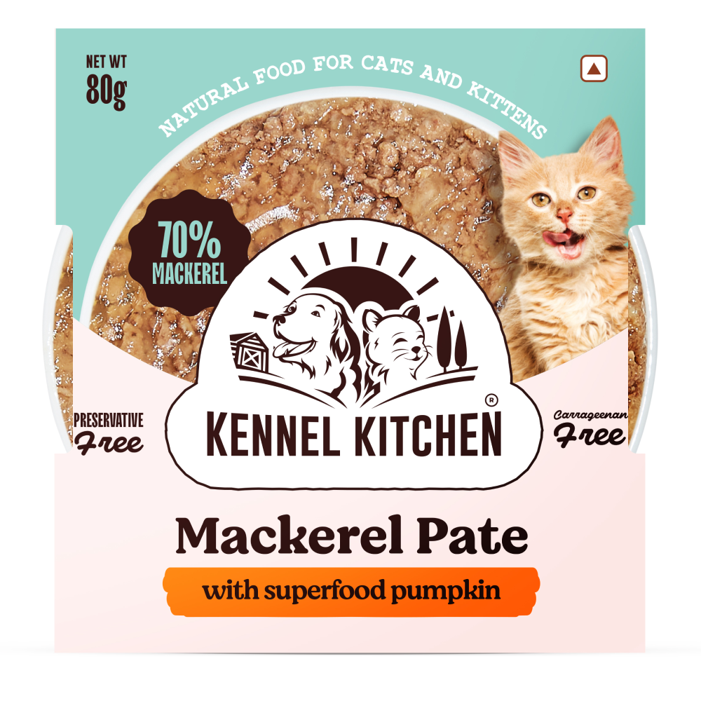 Kennel Kitchen Mackerel Pate with Superfood Pumpkin Cat Wet Food image 5
