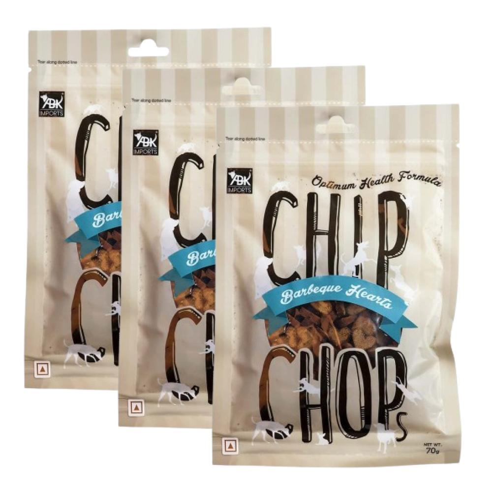 Chip Chops Barbeque Hearts Dog Treats image 7