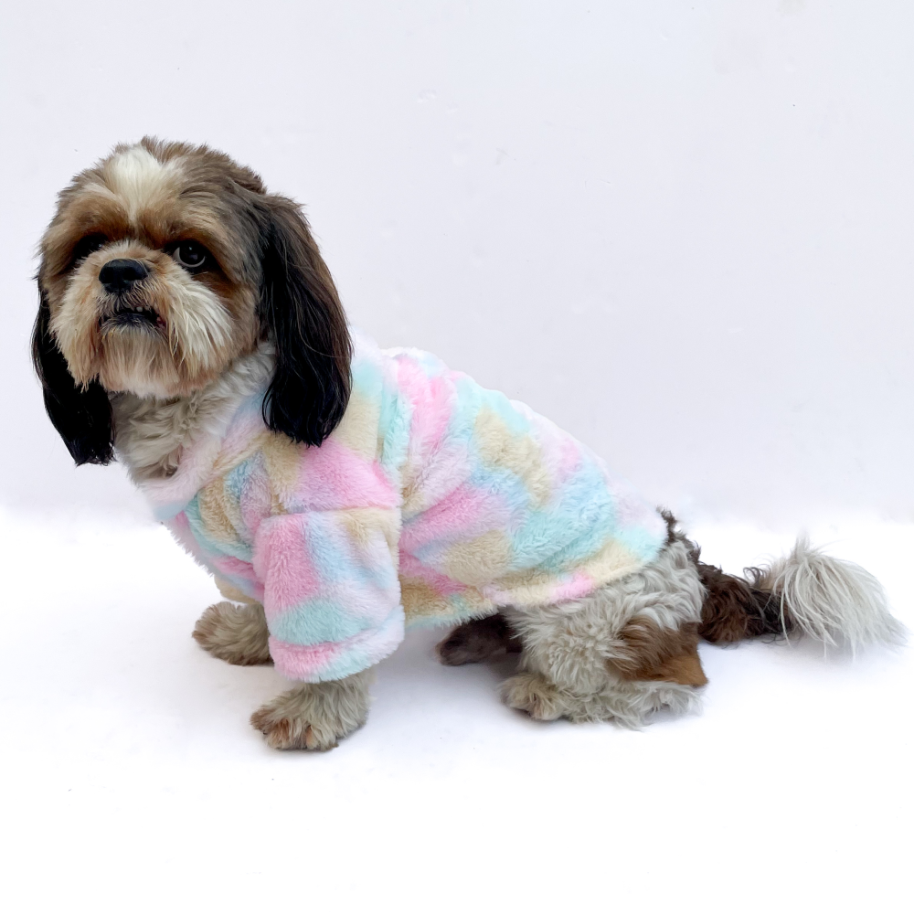 Pawgypets Rainbow Fur Sweater for Dogs and Cats image 2