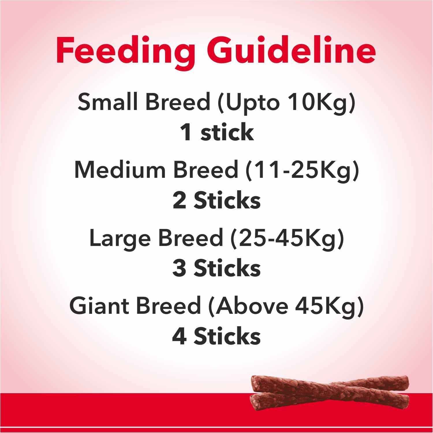 Purepet Mutton Flavour Munchy Sticks Dog Treat image 3