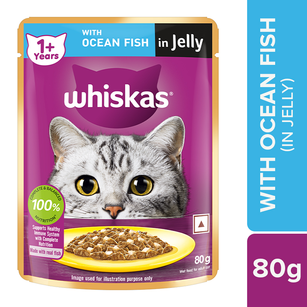 Whiskas Ocean Fish Adult Cat Wet Food