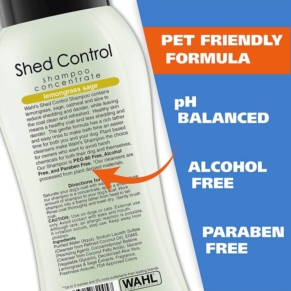 Wahl Oatmeal Lemongrass Sage Shampoo for Dogs image 2