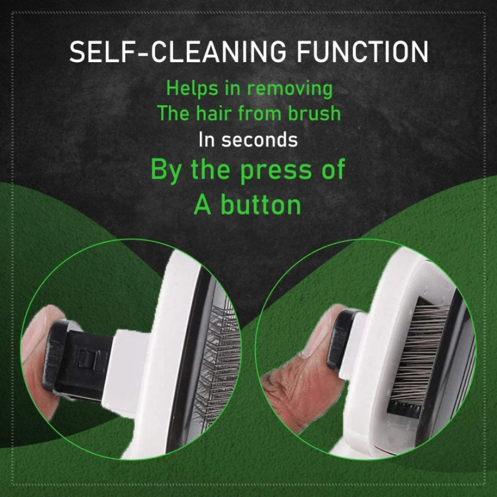 Wahl Self Cleaning Slicker Brush for Pets (Green) image 7