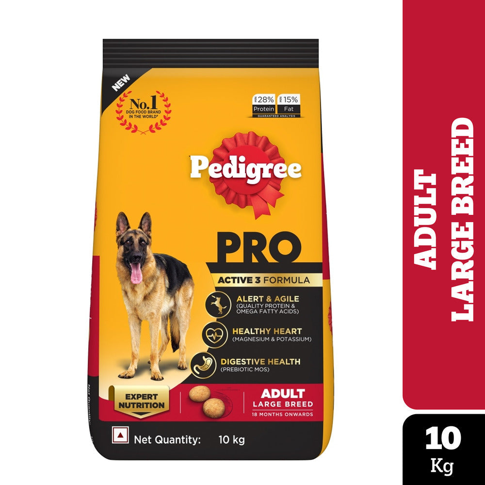 Pedigree PRO Expert Nutrition Active Adult (18 Months Onwards) Large Breed Dog Dry Food image 2