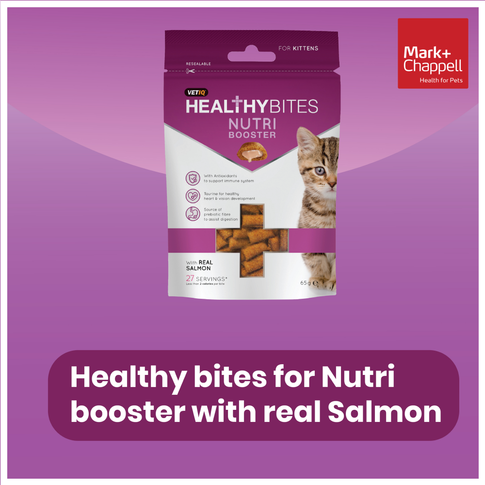 Mark and Chappell Healthy Bites Nutri Booster Kitten Treats image 7