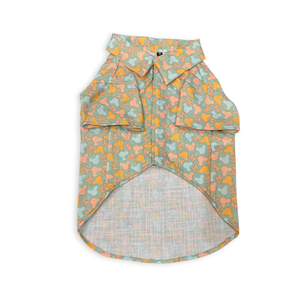 Pawgypets Mickey Overloaded Shirt for Dogs (Pastel Green) image 3