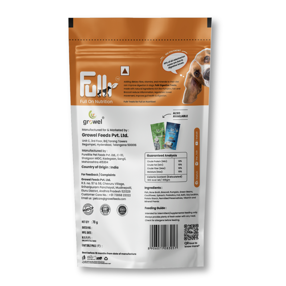 Fullr Digestive Care Cold Pressed Dog Treats image 2