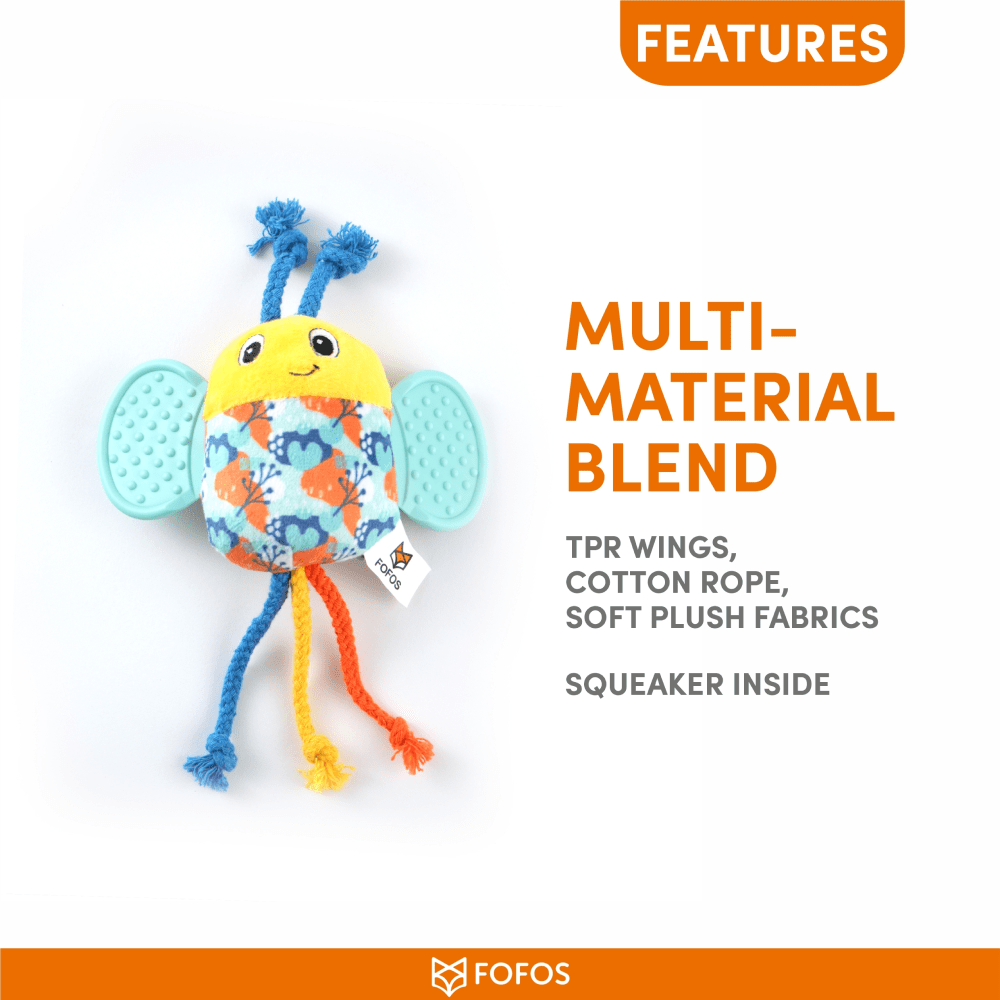 Barkbutler x Fofos Puppy Bee Toy for Dogs image 6