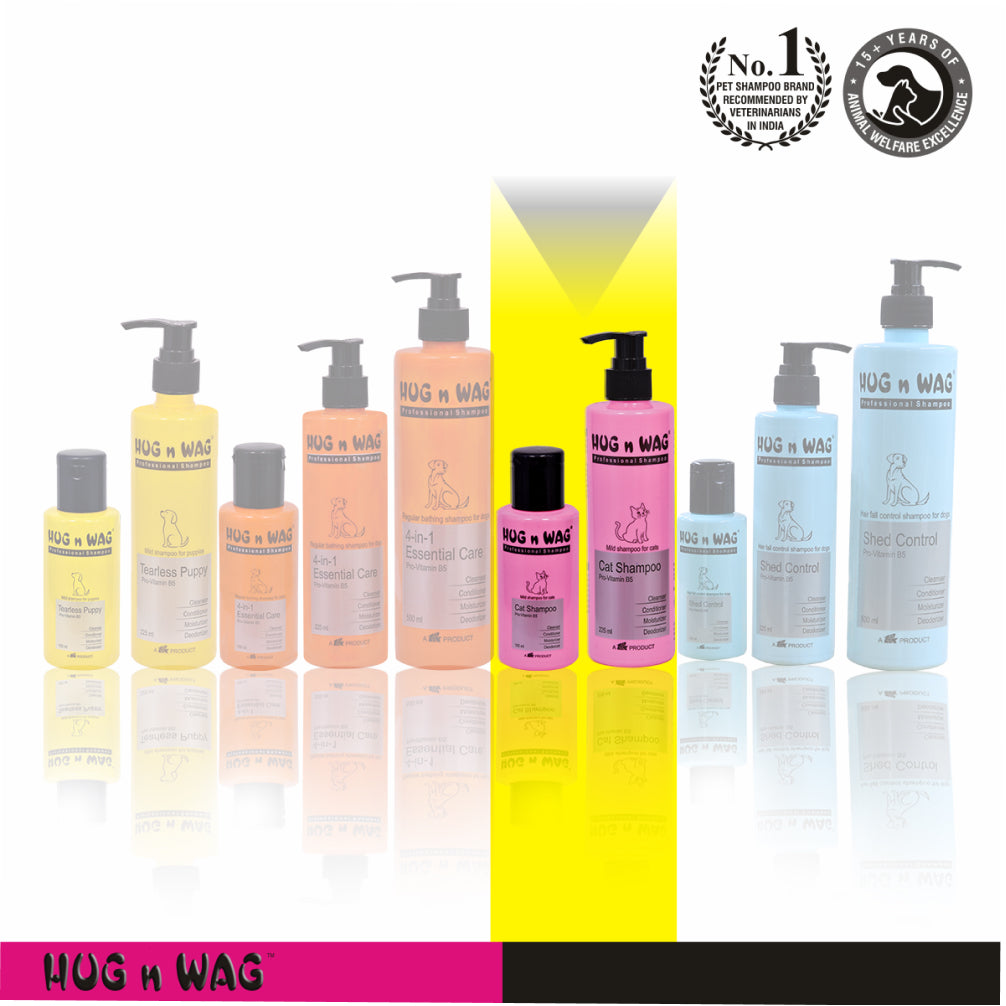 Ttk Hug n Wag Professional Mild Cat Shampoo with Pro Vitamin B5 image 6