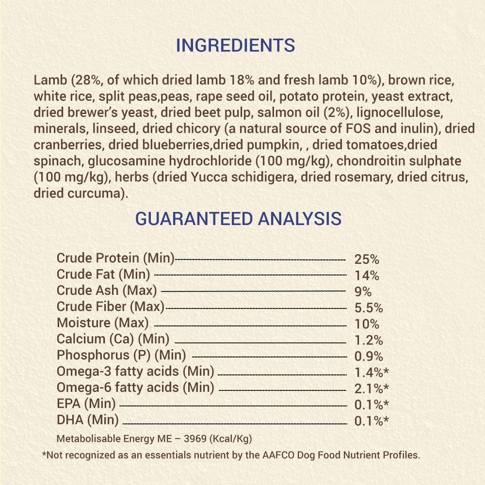 Bruno's Wild Essentials Adult Lamb Recipe Dog Dry Food image 5