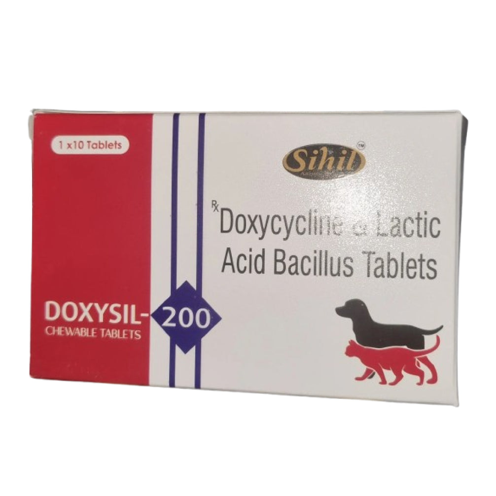 Sihil Doxysil (Doxycycline) 200mg Tablet for Dogs & Cats