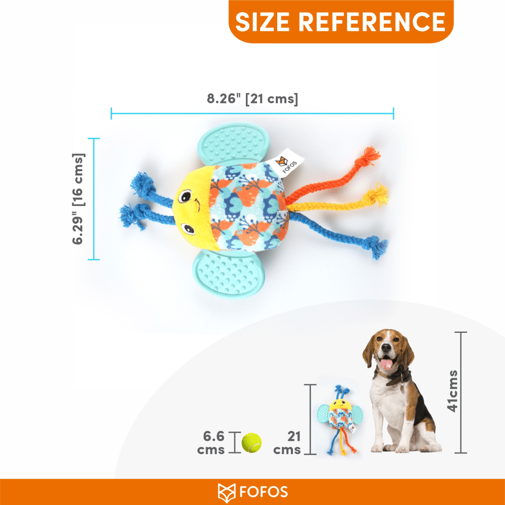Barkbutler x Fofos Puppy Bee Toy for Dogs image 3