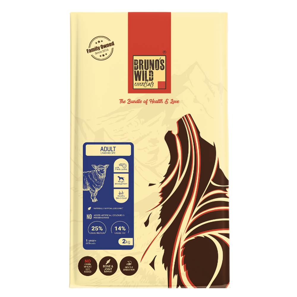 Bruno's Wild Essentials Adult Lamb Recipe Dog Dry Food image 10