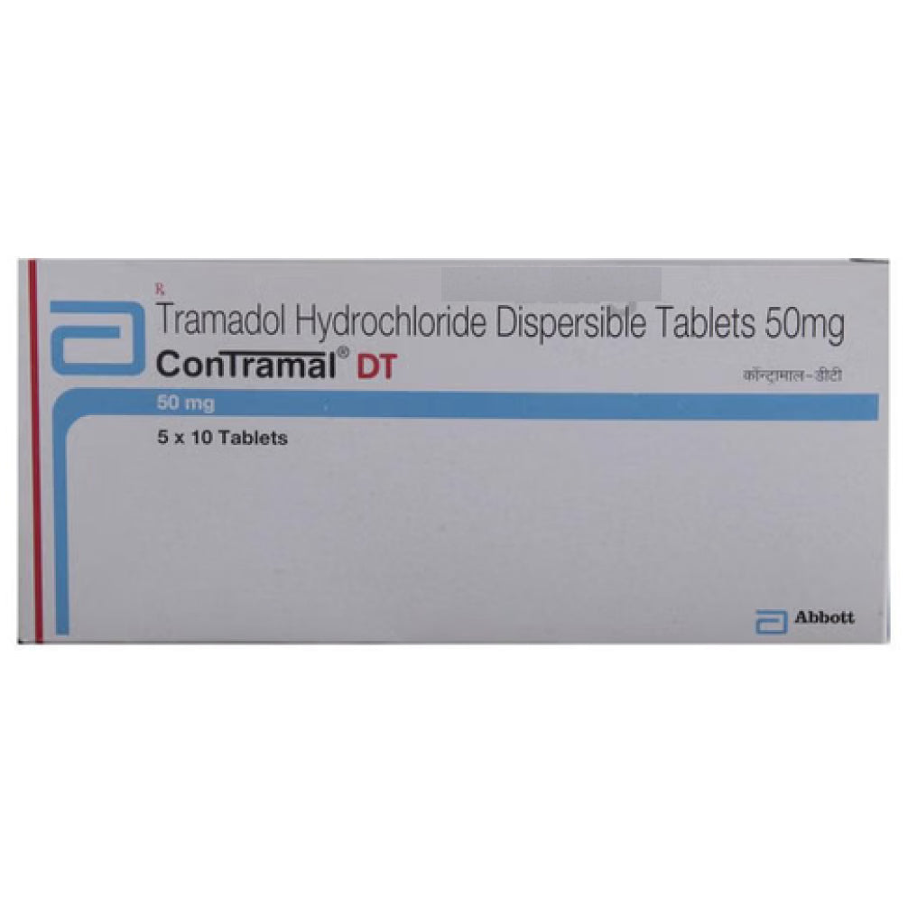 Abbott Contramal DT Tramadol 50mg Tablets for Dogs & Cats