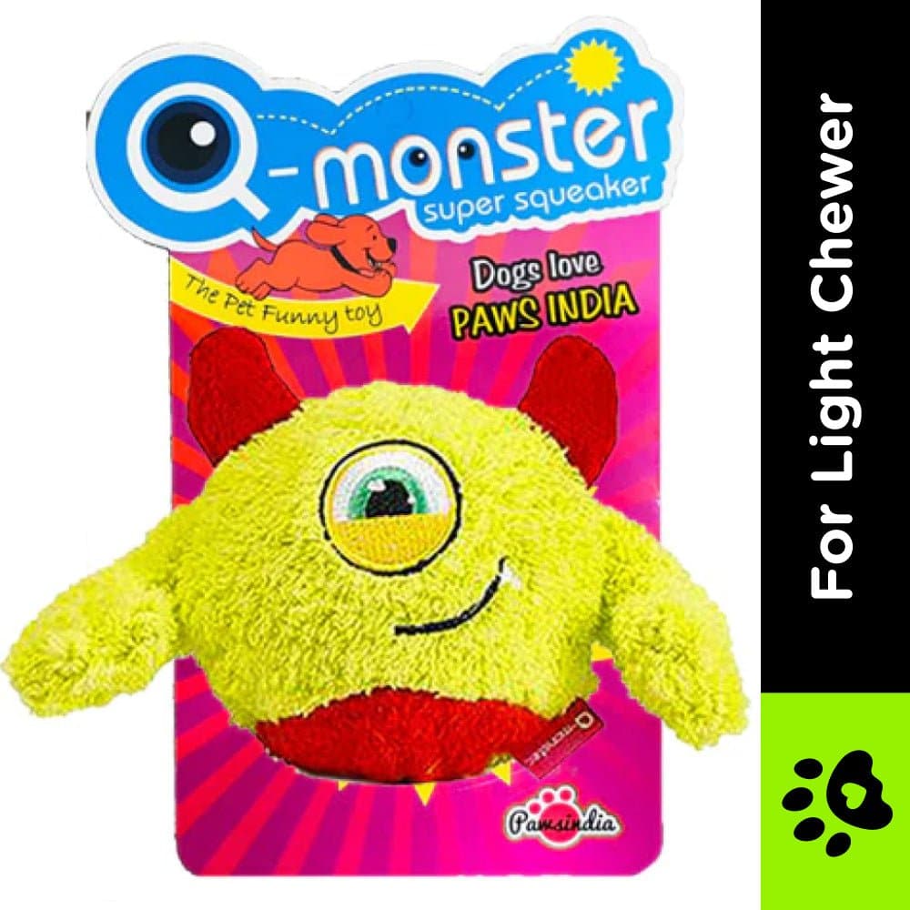 Pawsindia Monster Bouncer Toy for Dogs (Lime) image 2