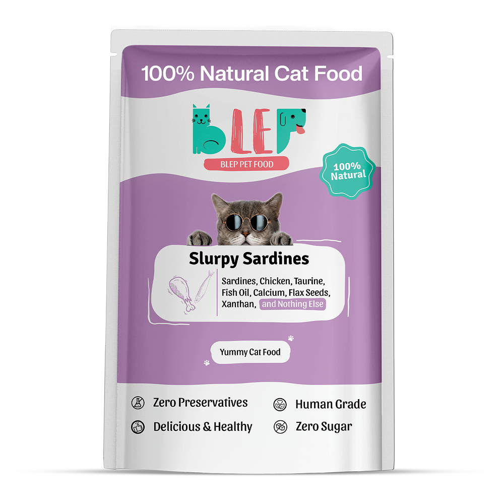 BLEP Slurpy Sardines Cat Wet Food image 2