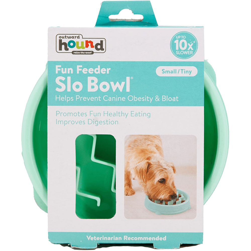 Outward Hound Fun/Slow Feeder for Dogs (Green) image 2