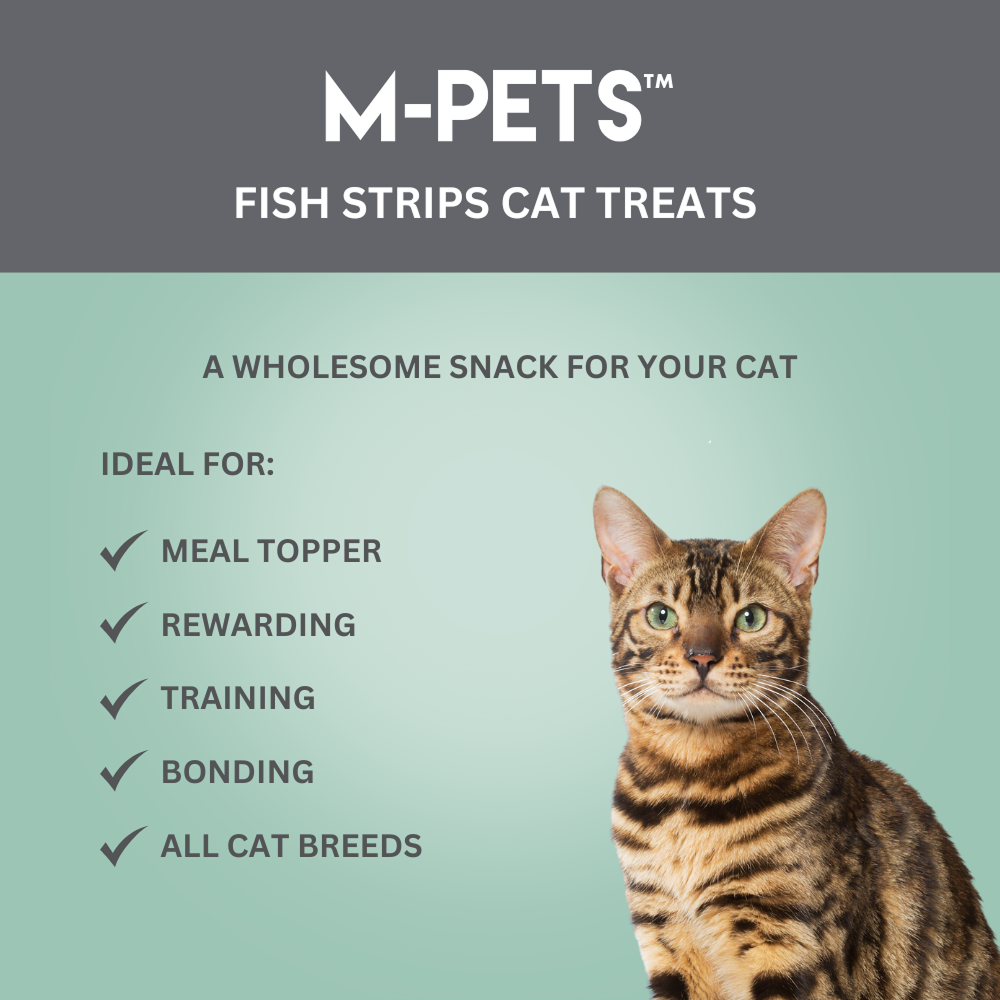 M PETS Fish Strips Treats for Cats image 4