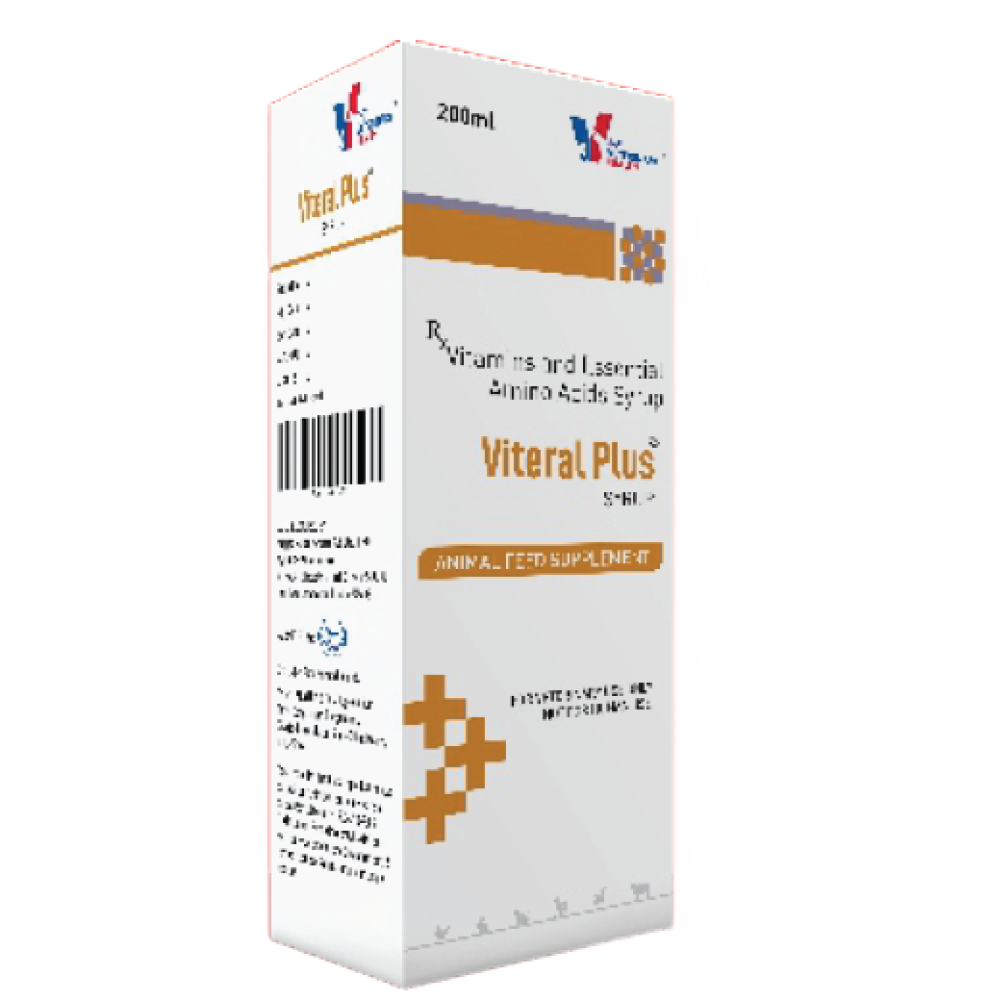 Drools Vitral Plus Syrup Multivitamin Supplement for Dogs and Cats