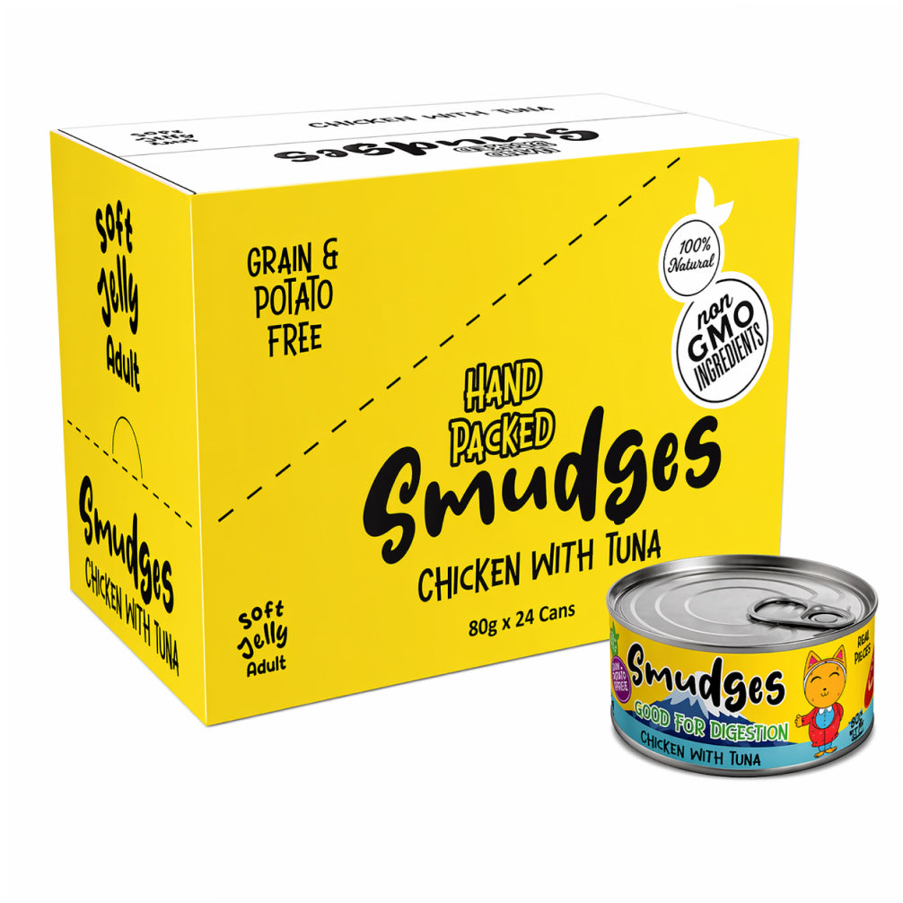 Smudges Chicken Flakes with Tuna in Soft Jelly Adult Cat Wet Food image 7