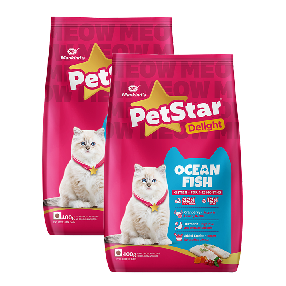 Mankind PetStar Ocean Fish Kitten Cat Dry Food image 8