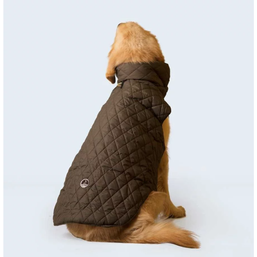 Petsnugs Quilted Jacket for Dogs and Cats (Olive Green) image 1