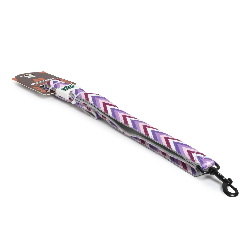 Basil Printed Leash for Dogs and Cats (Purple) image 2