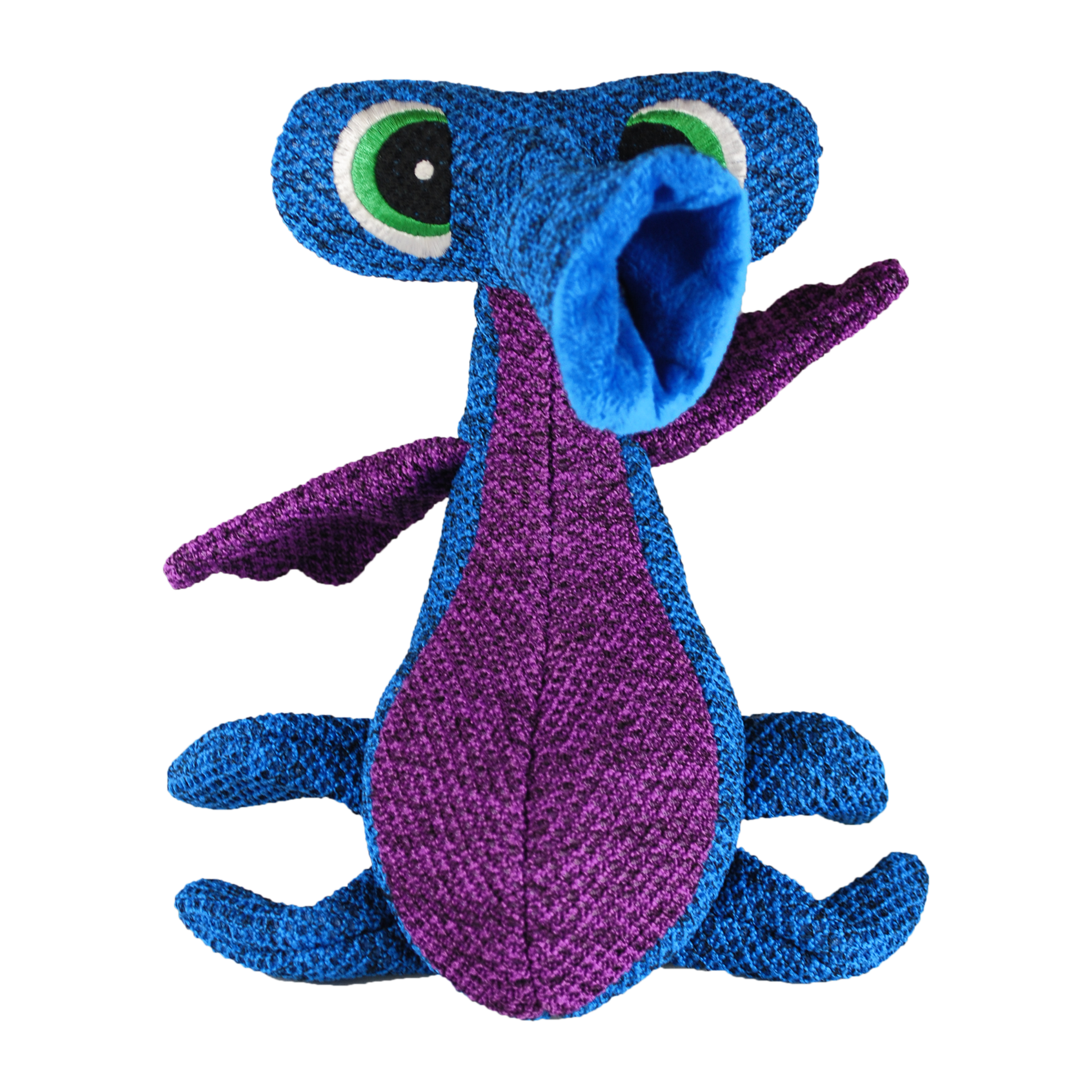 Kong Woozles Toy for Dogs (Blue) image 1