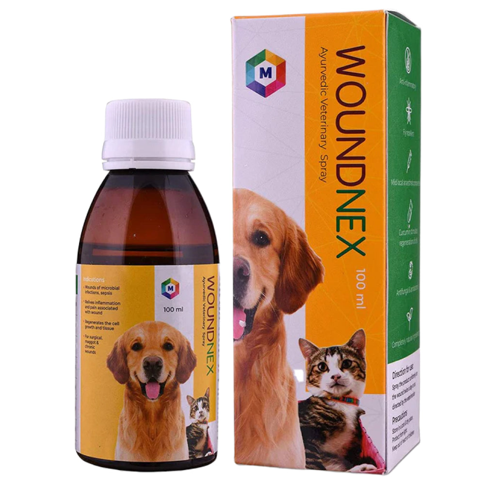 Medfly Healthcare Woundnex Spray for Dogs and Cats (100ml) image 2