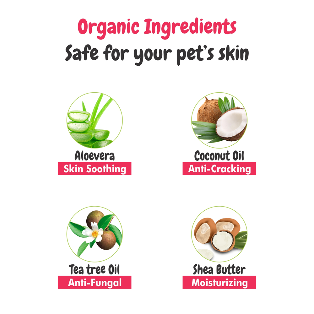 Bscly Paw Cleaner with Strawberry & Calendula for Dogs and Cats image 3