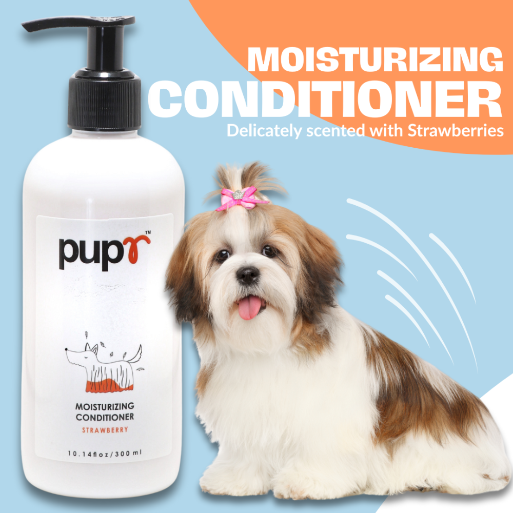 Pupr Moisturizing Strawberry Flavoured Conditioner for Dogs image 3